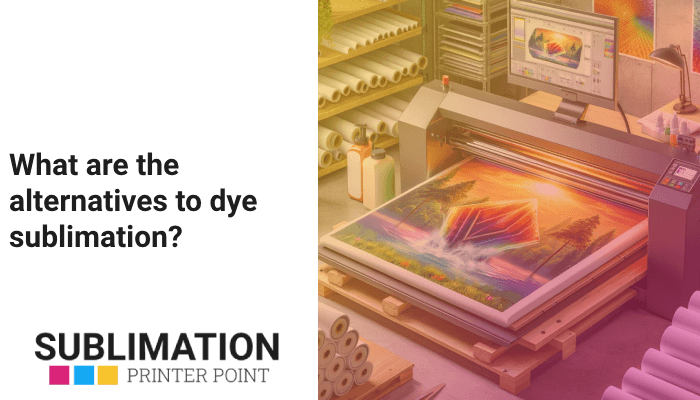 What are the alternatives to dye sublimation?